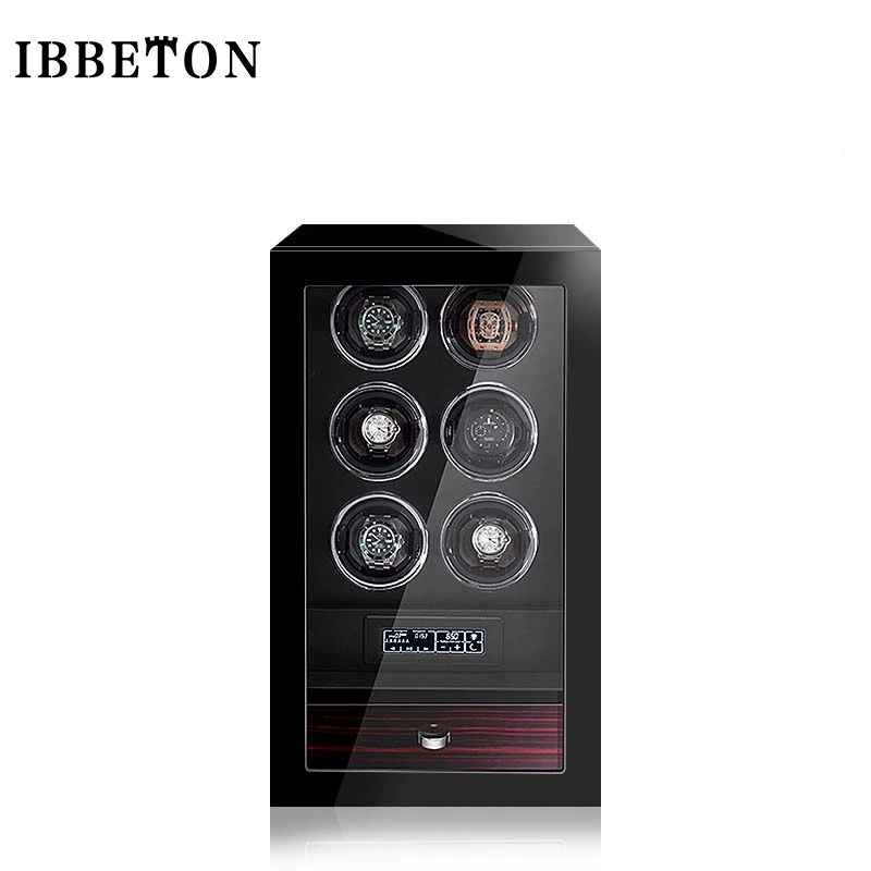 IBBETON Luxury Watch Winder Au - Luxury Watch Winder Box ulasan dan harga