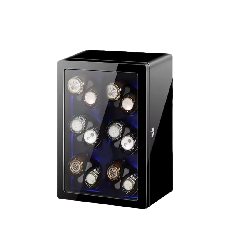 IBBETON【Battery】Watch Winder B - Luxury Watch Winder Box ulasan dan harga
