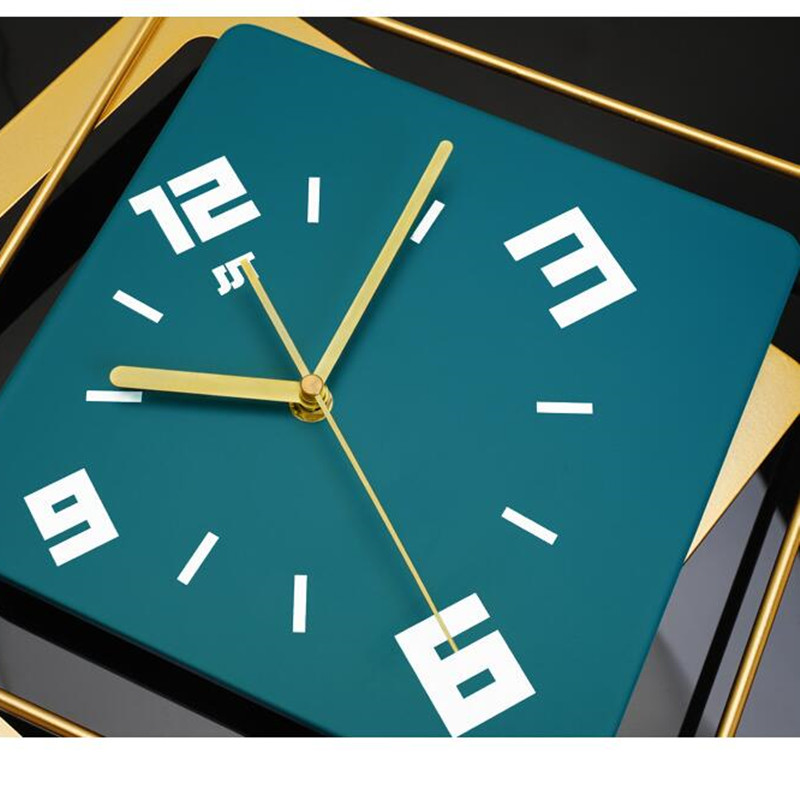 3D Nordic square Swing Wall Cl - Luxury Watch Europe ulasan dan harga