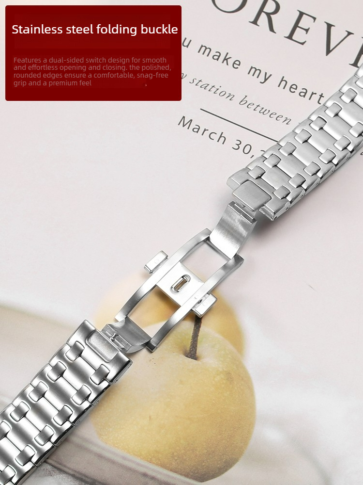Stainless Steel Watch Strap fo - Audemars Piguet Watch Royal Oak Offshore ulasan dan harga