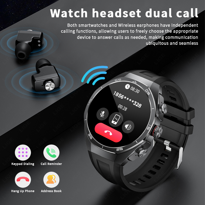 2026 NEW For Android TWS Music - Luxury Watch La ulasan dan harga