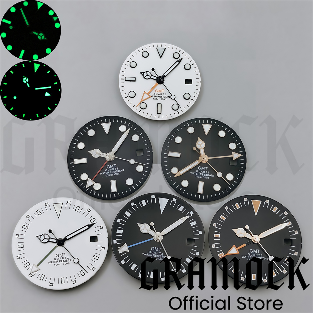 Gramock 29mm 515 Quartz Watch  - Luxury Watch With Green Dial ulasan dan harga
