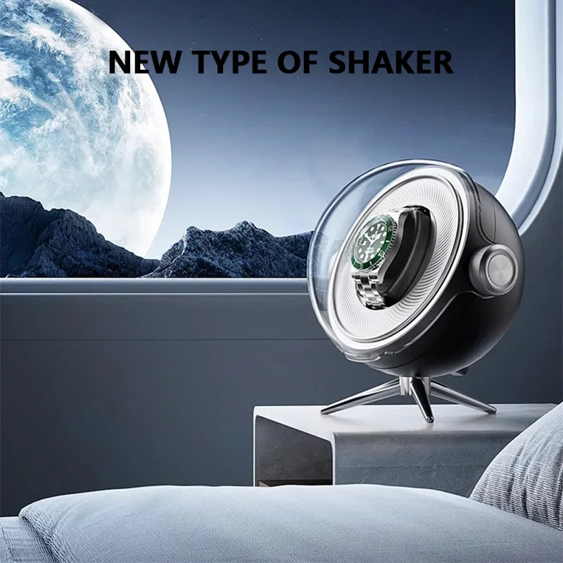 Lunar Landing Series Watch Win - Luxury Watch Winder Box ulasan dan harga