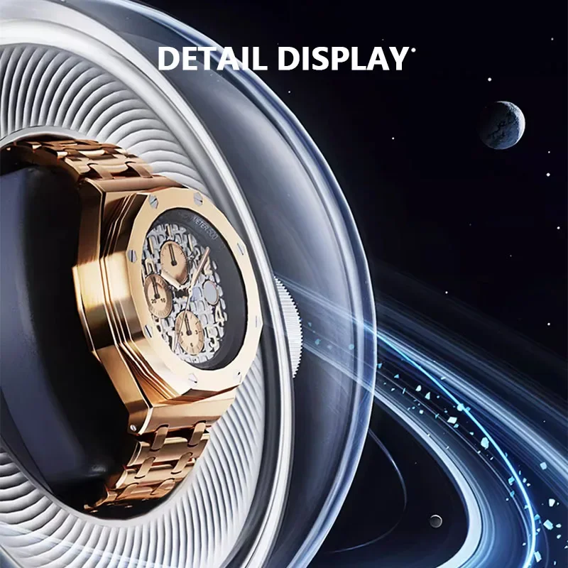 Lunar Landing Series Watch Win - Luxury Watch Winder Box ulasan dan harga