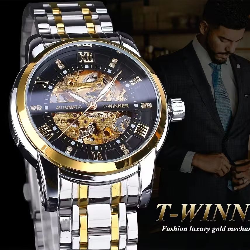 Men's Luxury Automatic Mechani - Luxury Watch Events ulasan dan harga