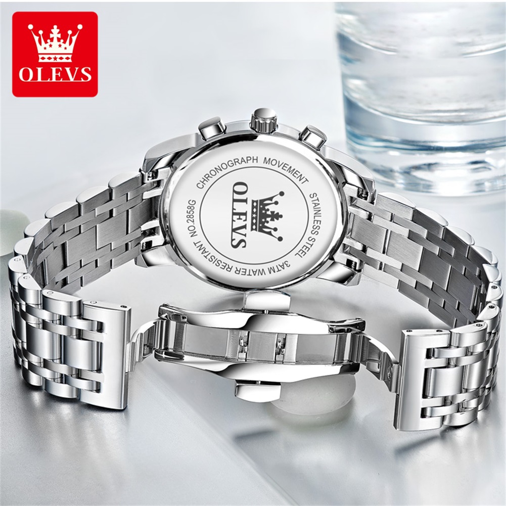 OLEVS Popular men's watches st - Luxury Watch Men ulasan dan harga