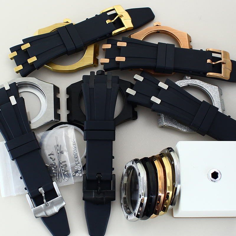 silvery 41mm Luxury Men Watch  - Luxury Watch Rubber Strap ulasan dan harga