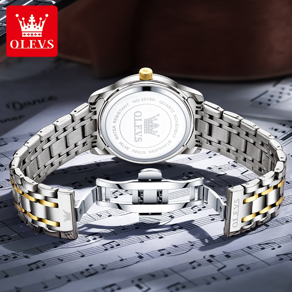 OLEVS Brand Fashion men's watc - Luxury Watch Men ulasan dan harga