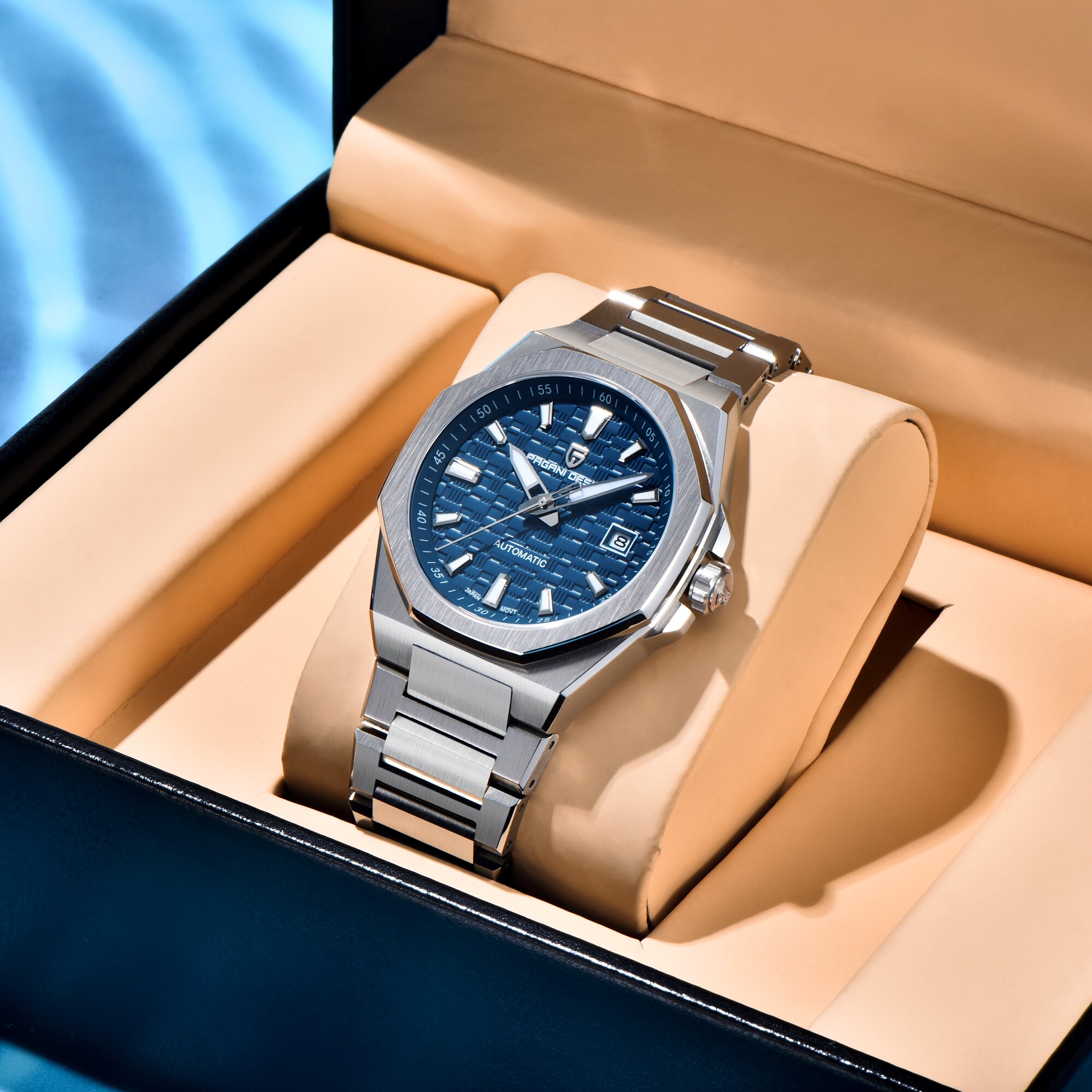 PAGANI DESIGN Mens Mechanical  - Luxury Watch Levels ulasan dan harga