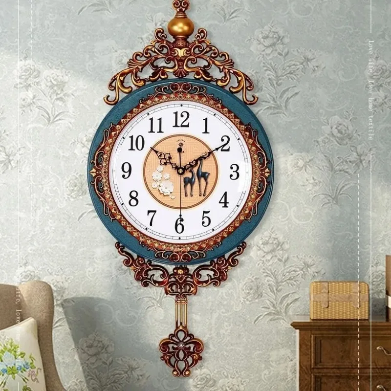 Large Luxury Gold Wall Clock L - Luxury Watch Europe ulasan dan harga