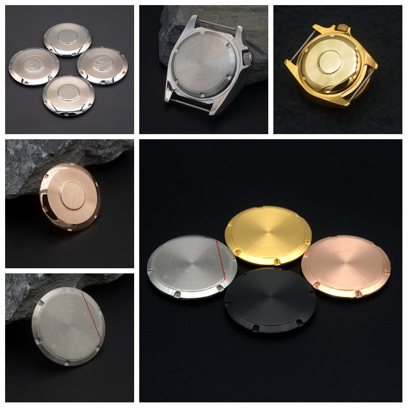 Sealed Waterproof Solid Stainl - Exhibition Caseback ulasan dan harga