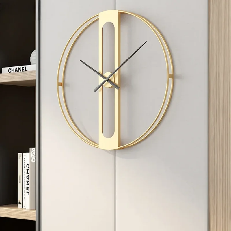 Minimalist Gold Wall Clocks Lu - Luxury Watch Europe ulasan dan harga