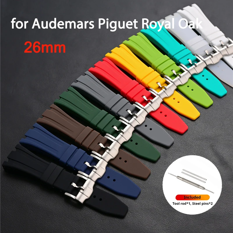 26mm Rubber Strap for Audemars - Audemars Piguet Watch Royal Oak Offshore ulasan dan harga