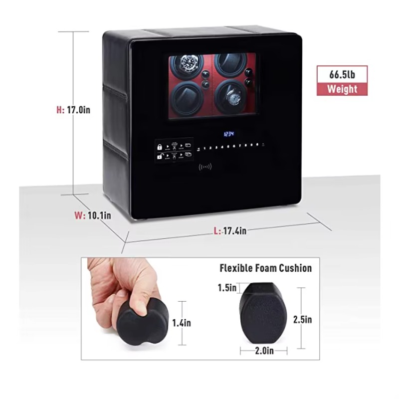 Luxury 12 Automatic Rotors and - Luxury Watch Winder Box ulasan dan harga