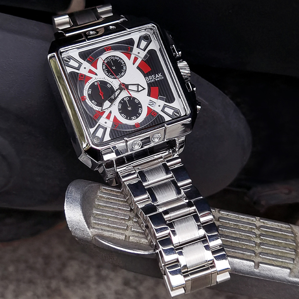 New Luxury Top Brand Chronogra - Luxury Watch Rubber Strap ulasan dan harga