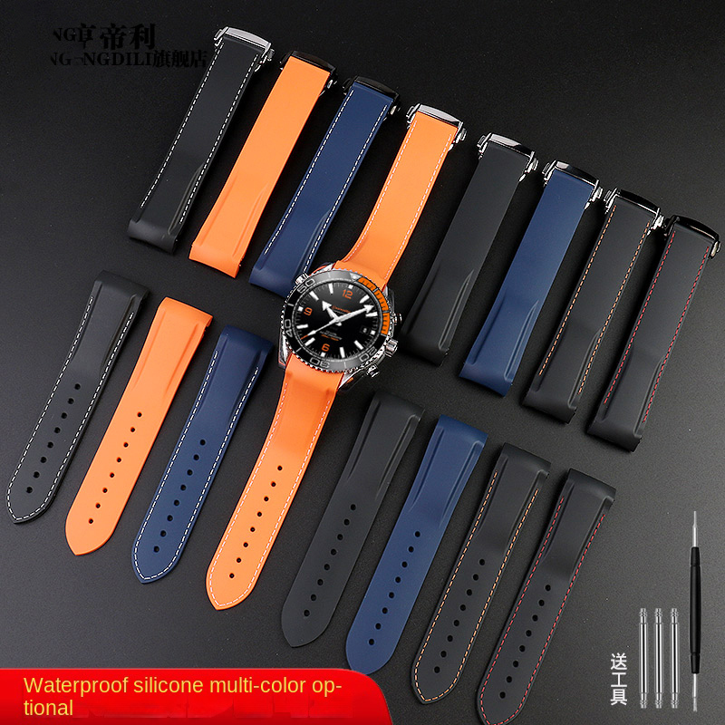 22mm silicone strap For Omega  - Omega Watch Seamaster ulasan dan harga