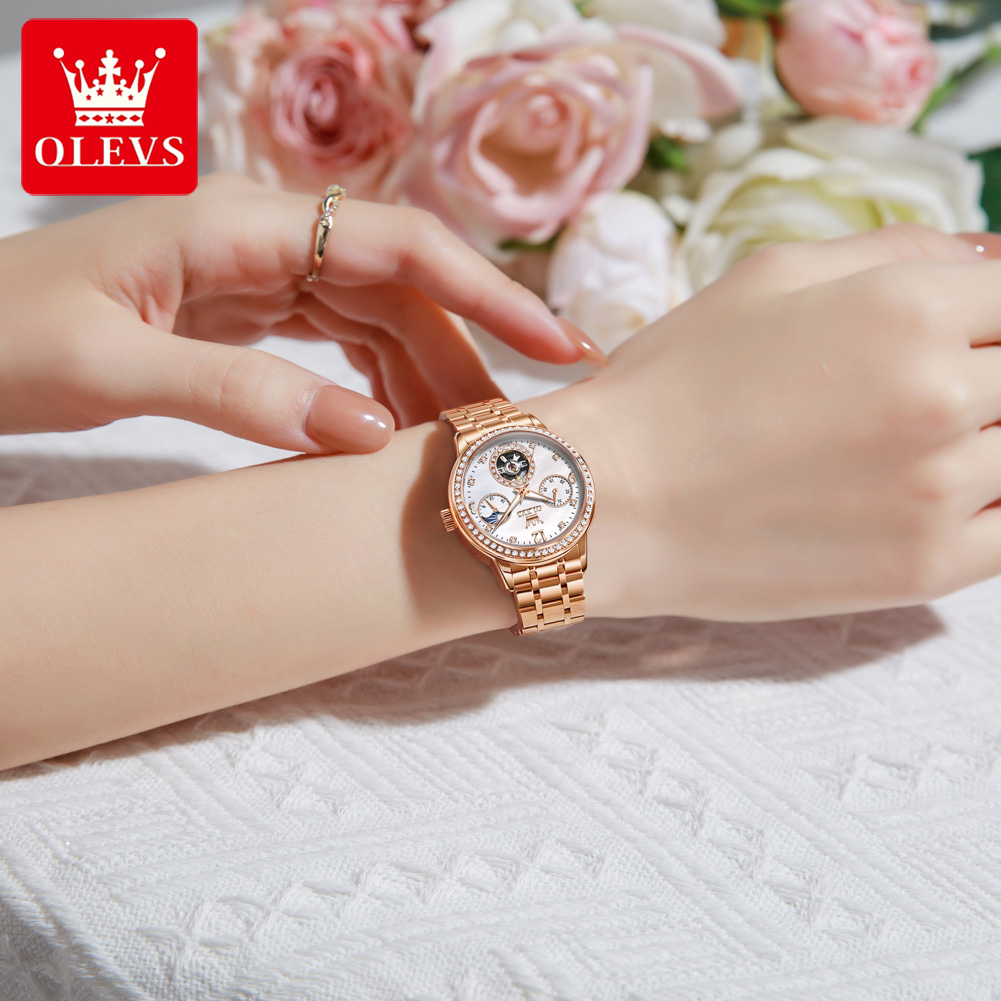 OLEVS Women's Watches Top Bran - Luxury Watch In Usa ulasan dan harga