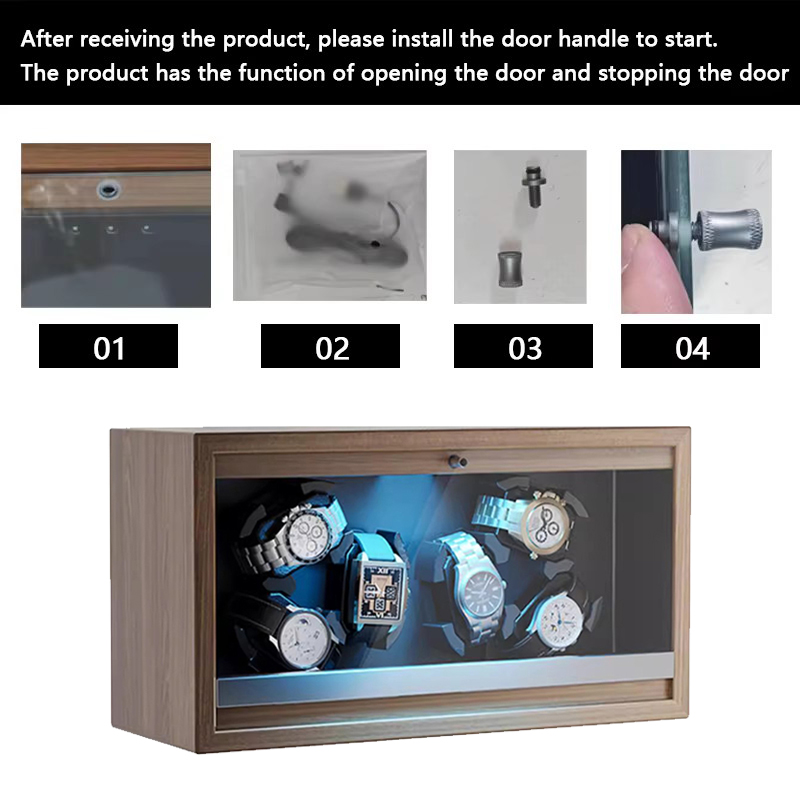 Brand New Wooden Watch Winder  - Luxury Watch Winder Box ulasan dan harga
