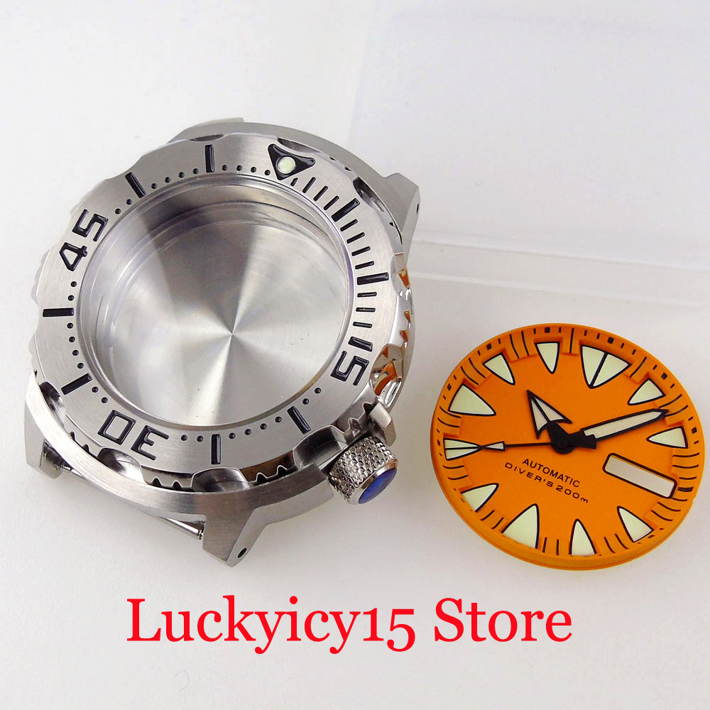 Accessory 42MM Watch Men Case  - Luxury Watch With Green Dial ulasan dan harga