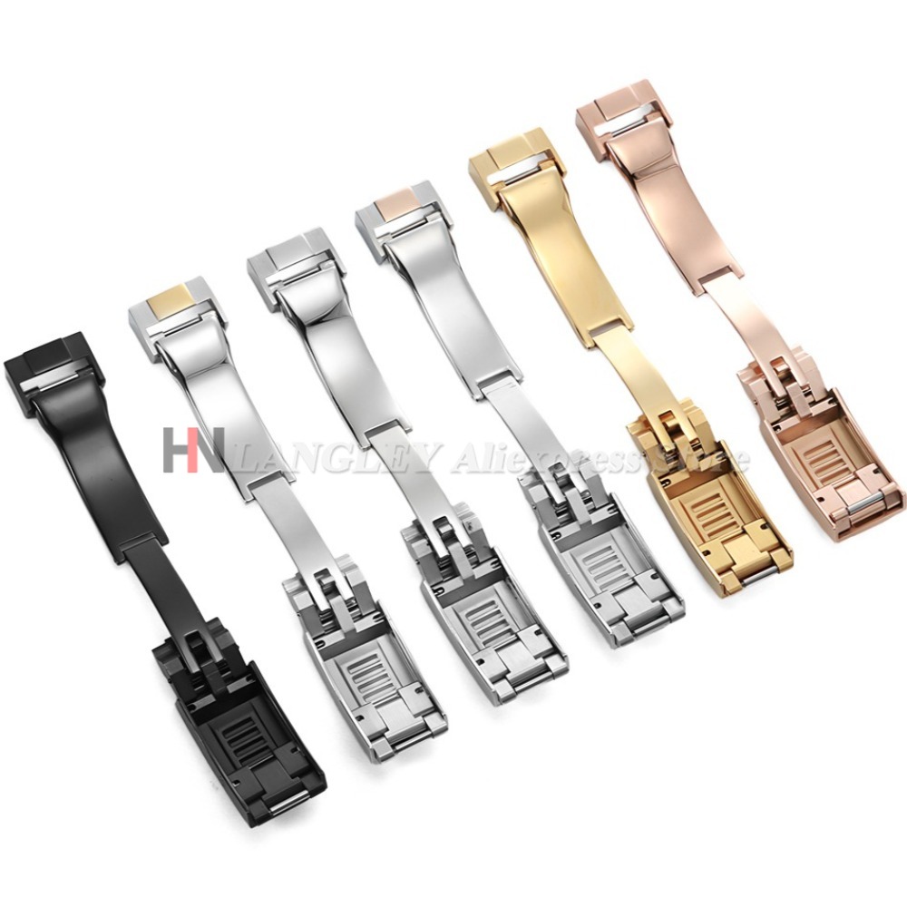 9x9mm 316L Stainless Steel Dou - Luxury Watch Logo ulasan dan harga