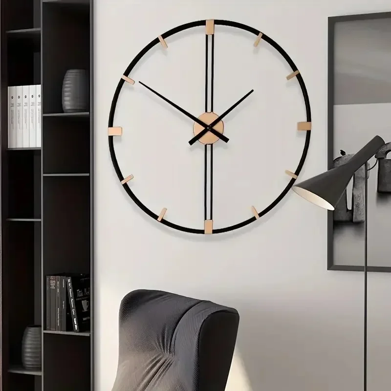 Nordic Wall Clocks Metal Wall  - Luxury Watch Europe ulasan dan harga