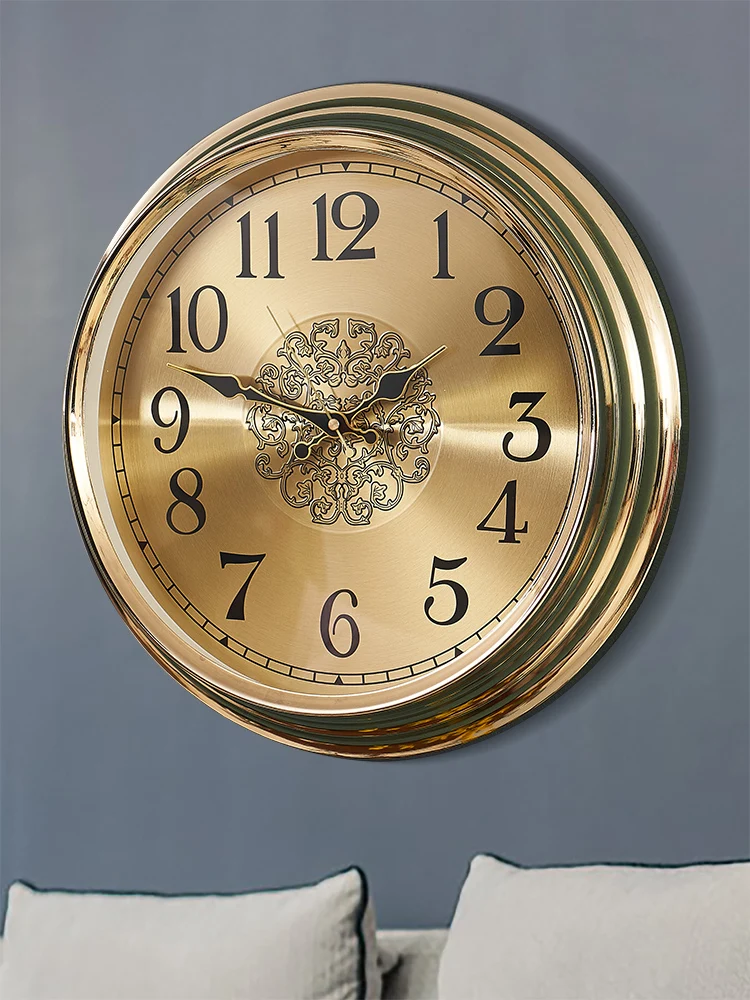 Large Luxury Wall Clocks Metal - Luxury Watch Europe ulasan dan harga