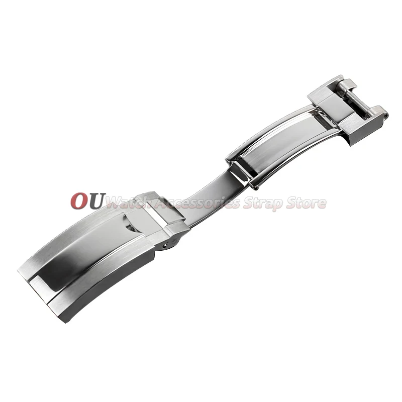 9mmx16mm Stainless Steel Deplo - Luxury Watch Logo ulasan dan harga